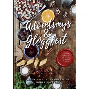 Framsida för julboken Adventsmys och Glöggfest