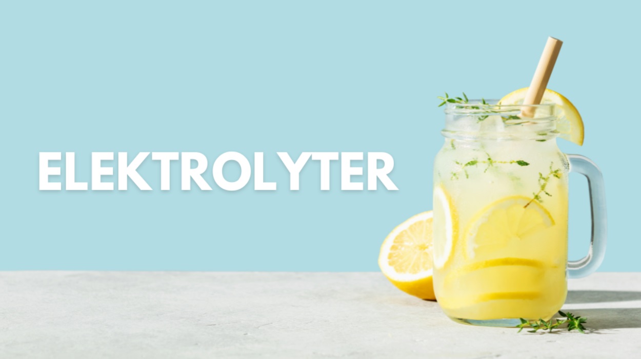 En bild på en drink med naturliga elektrolyter.